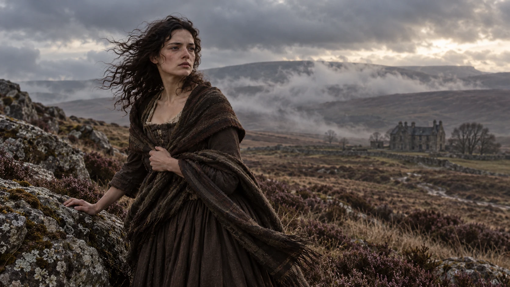 Catherine in der Weite des Moors
